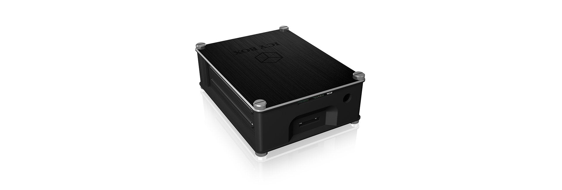 Caja Icy Box Para Raspberry Pi4 Icy Box Ib-Rp110, Aluminio / Acrílico