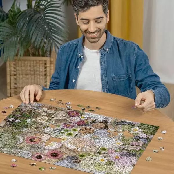 Ravensburger Rompecabezas Magníficos Amantes De Las Flores 1000 Partes 12000620