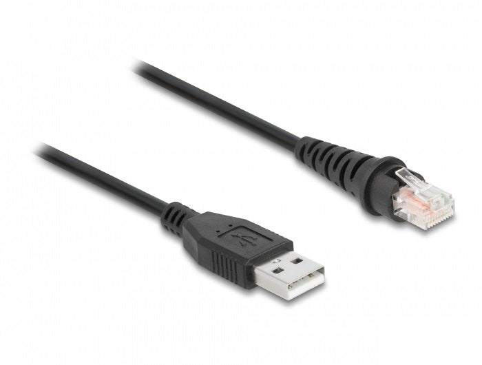 Delock Rj50 Zu Usb 2.0 Typ-A Barcodescanner Cable 1,5 M