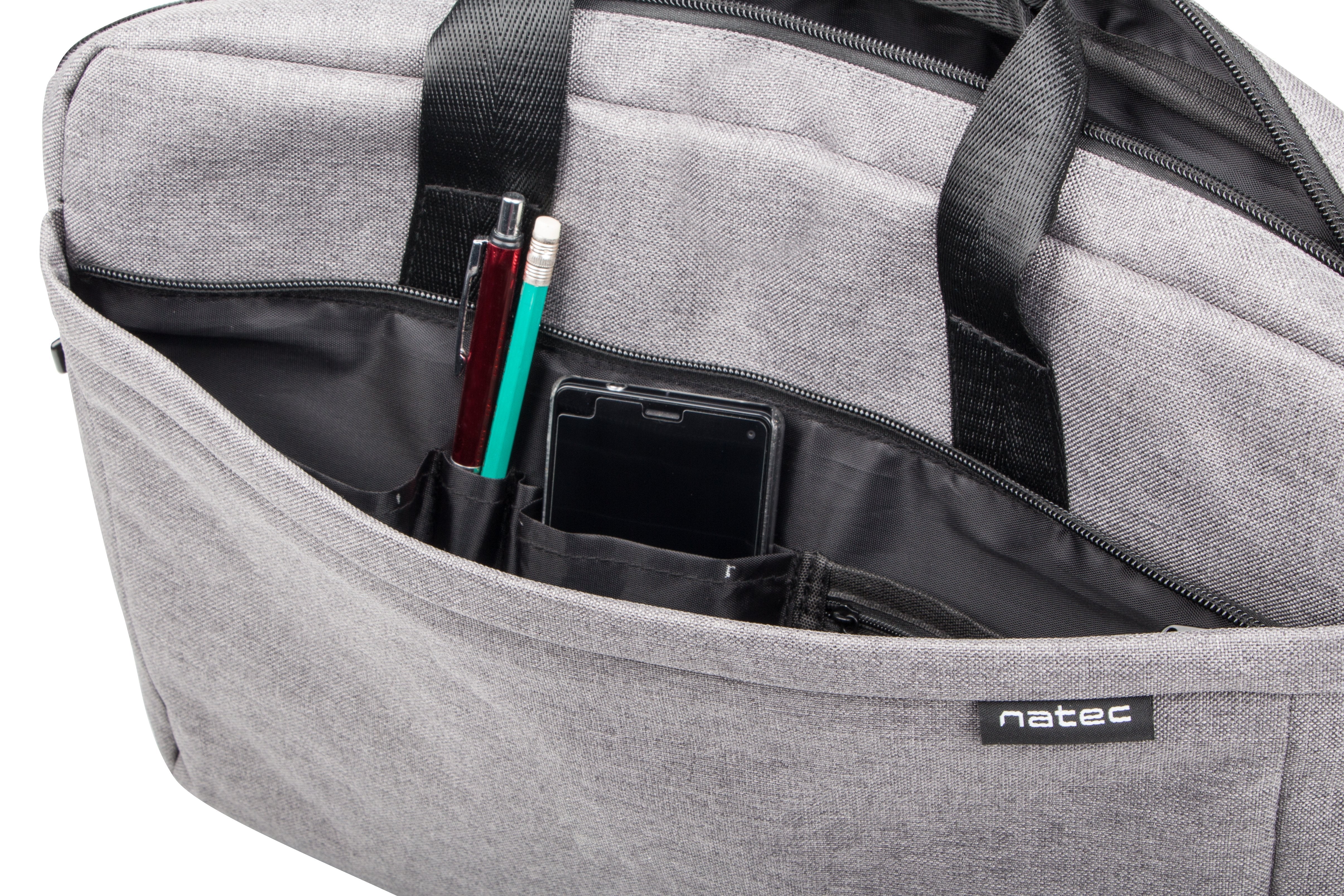 EAN 5901969402629 - NATEC Mustela 39,6 cm (15.6") Bandolera Gris imagen 5