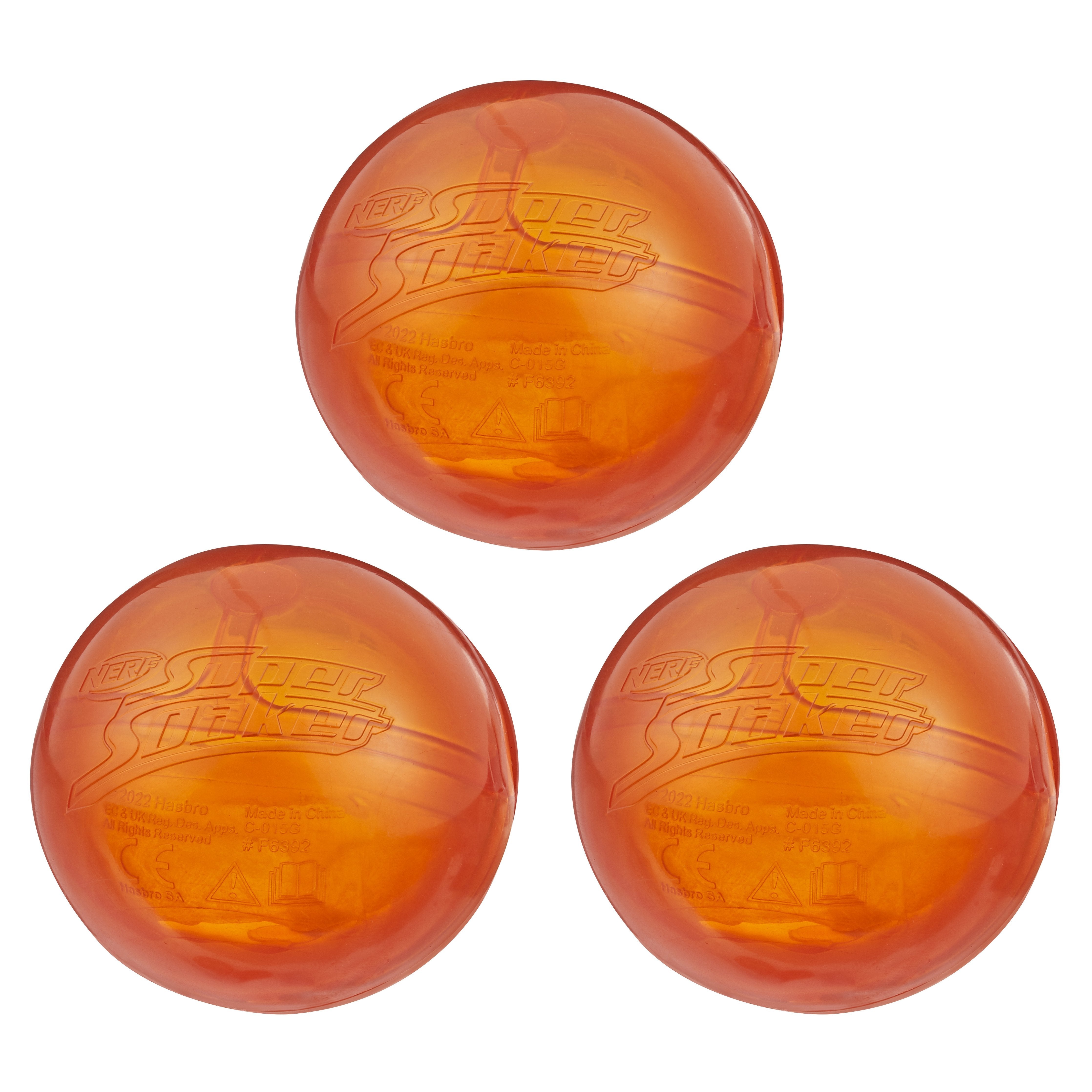 Hasbro Nerf Super Soaker Hydro Balls Paquete De 3, F63925l0