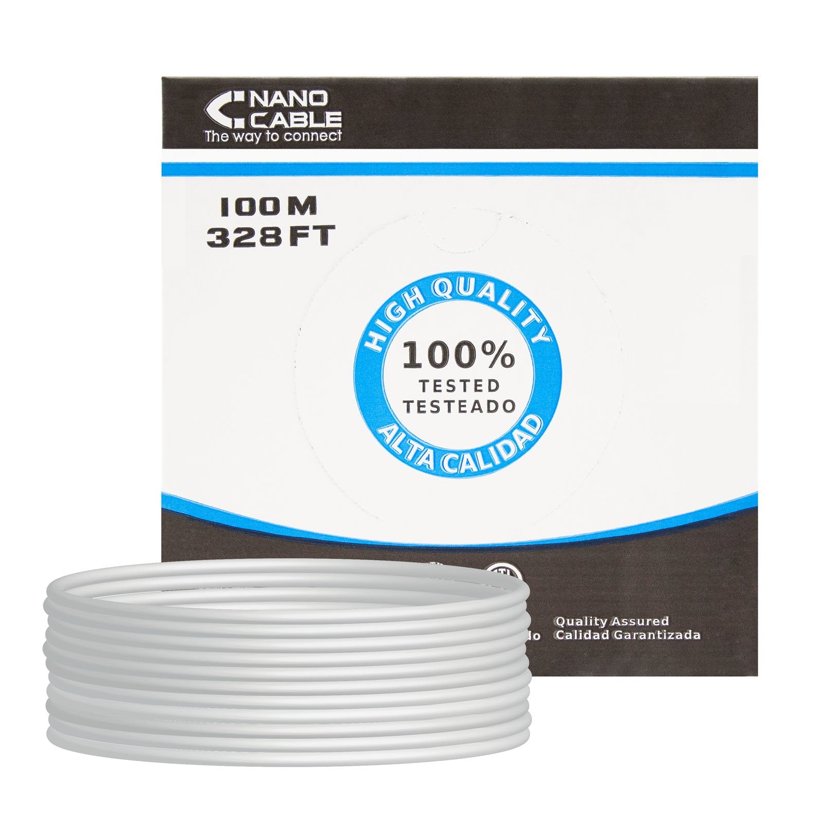 EAN 8433281002593 - Nanocable 10.20.0902 cable de red Gris Cat6 F/UTP (FTP) imagen 1