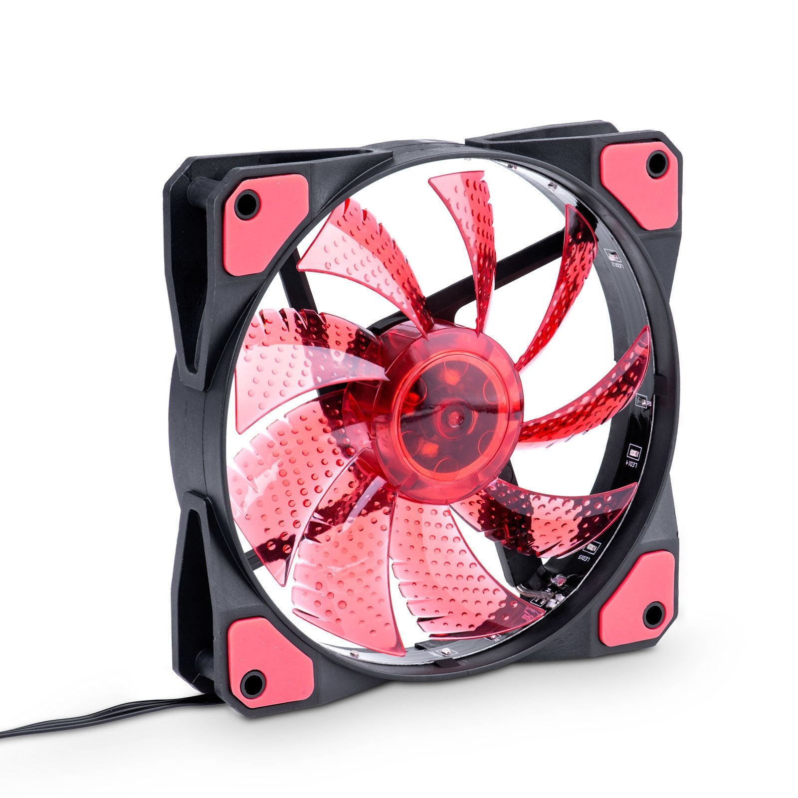 EAN 5901720134837 - Akyga AW-12C-BR sistema de refrigeración para ordenador Carcasa del ordenador Ventilador 12 cm Negro 1 pi imagen 1