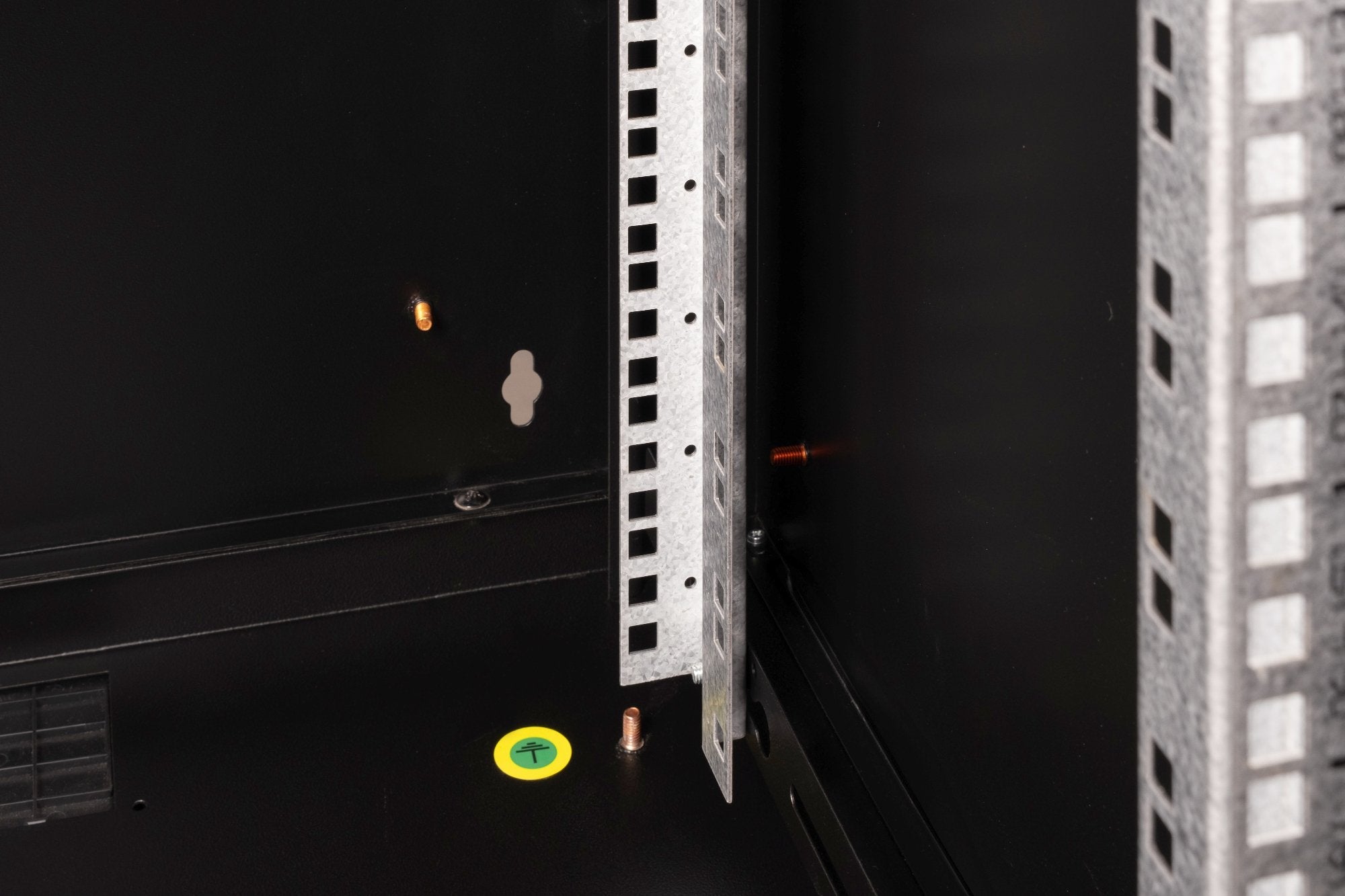 Caja Mural Digitus 20u 998x600x600 Color Negro