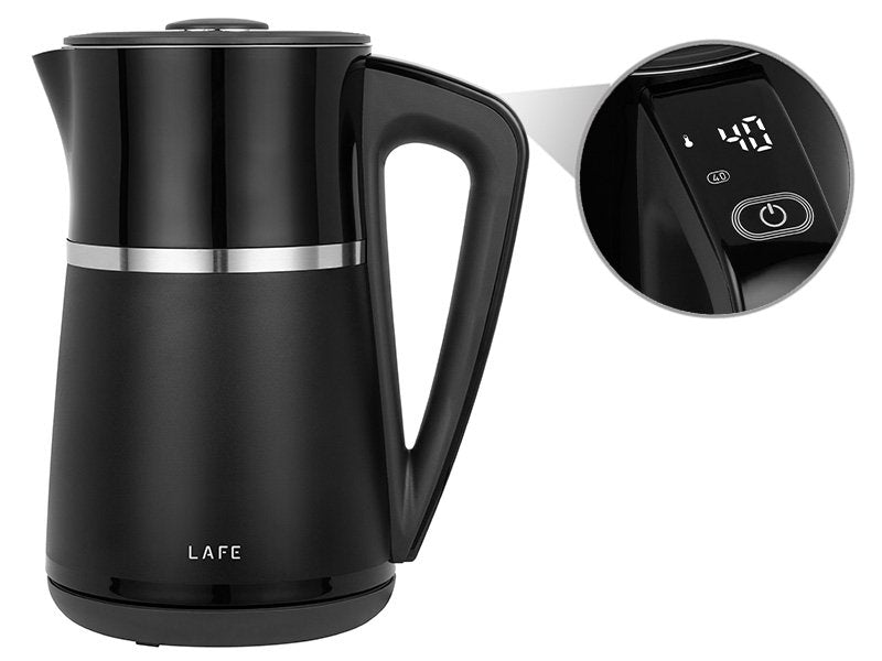 EAN 5907512871676 - Lafe LAFCZA47290 tetera eléctrica 1,7 L 2200 W Negro, Acero inoxidable imagen 4