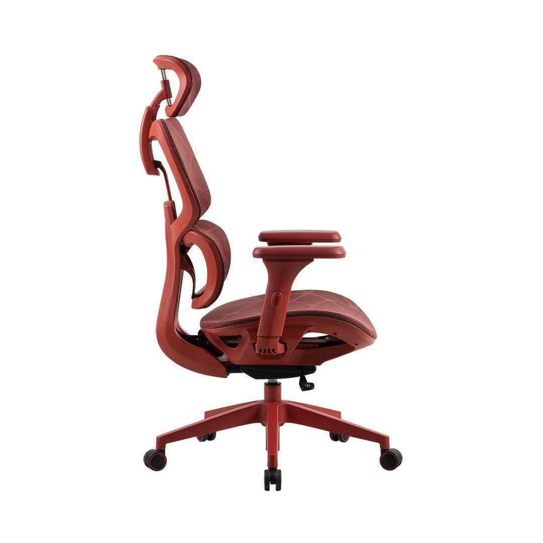 Silla De Oficina Onex Ventra Premium De Malla, Roja