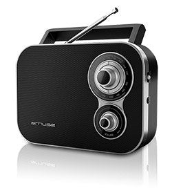 EAN 3700460203306 - Muse M-051 R Portátil Digital Negro imagen 1