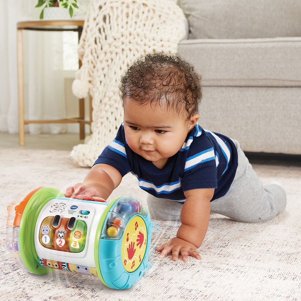 Vtech 3-In-1 Rolling Tambor Tambor, Juguetes Musicales 80-562604