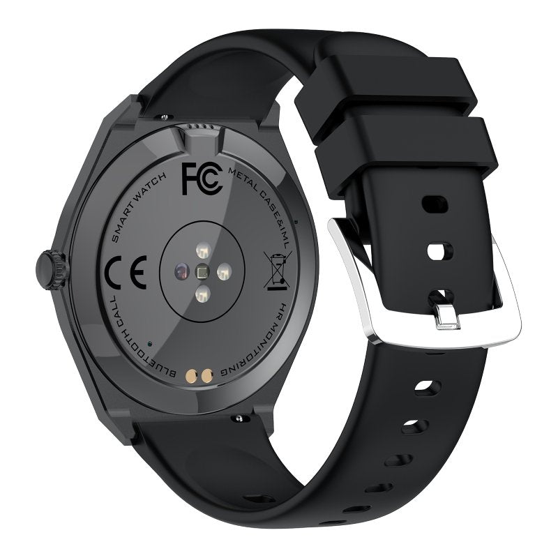 EAN 5905913006116 - MaxCom Ecowatch 5 3,63 cm (1.43") AMOLED 45.5 mm Digital 466 x 466 Pixeles Negro imagen 2