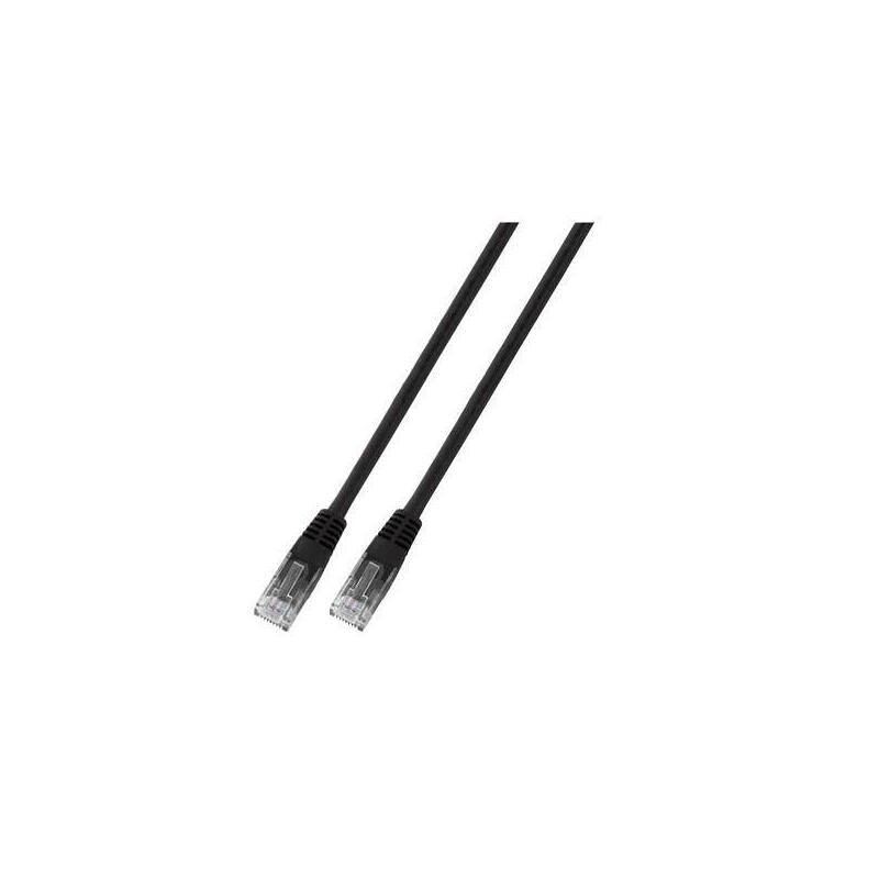 Efb Elektronik 5m Cat6 Patch Cable De Red U/Utp (Utp) Negro