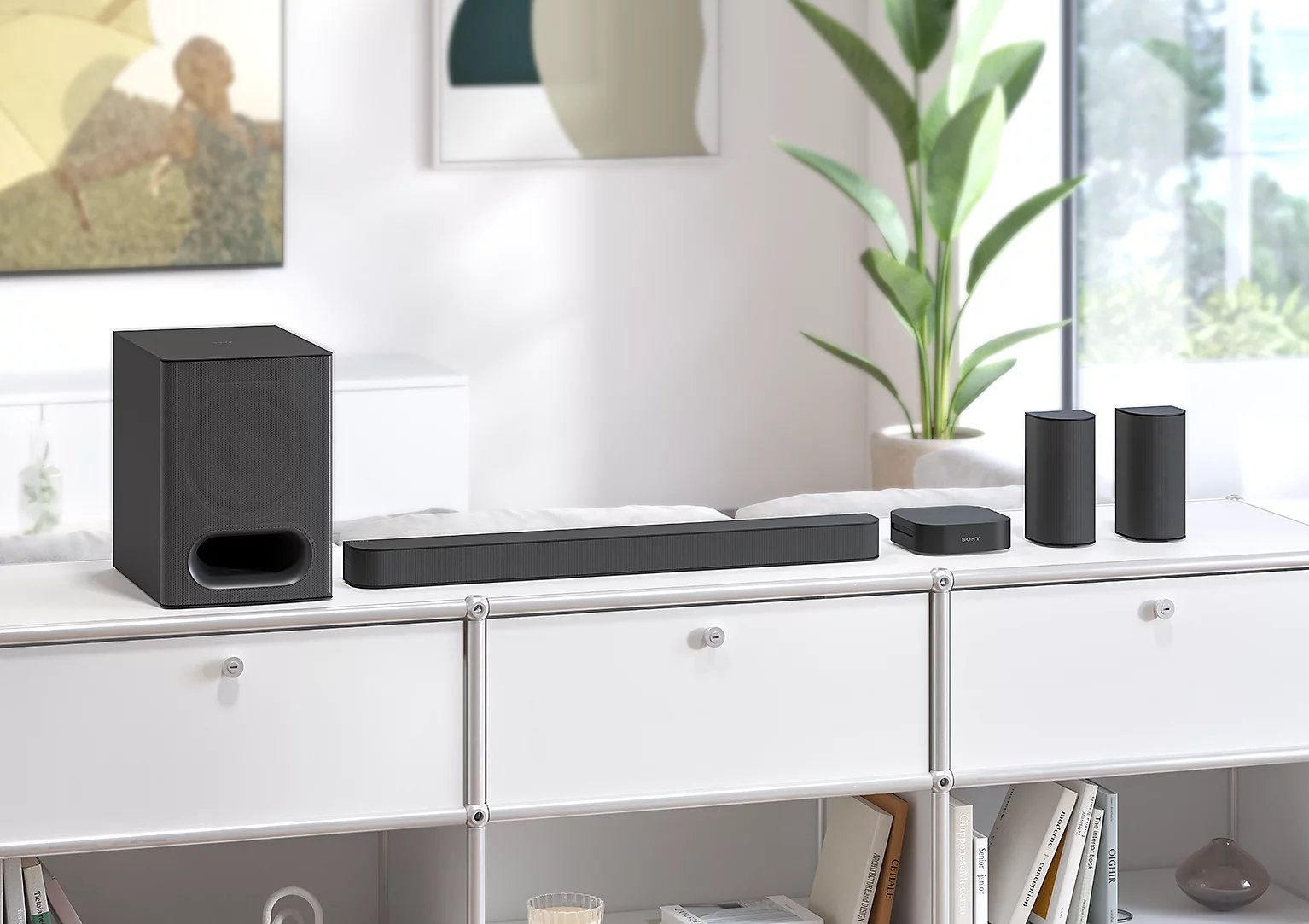 Barra De Sonido Sony Hts60 Bravia Theatre System 6 Black De 5.1 Canales 1000 W