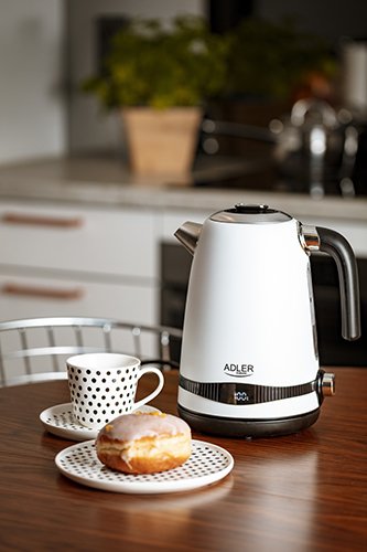 EAN 5902934839242 - Adler AD 1295w tetera eléctrica 1,7 L 2200 W Negro, Blanco imagen 8