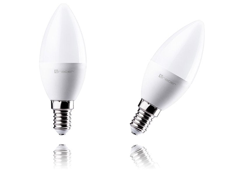 Bombilla Led Tracer E14 5w / 35w Blanco Cálido Paquete Doble