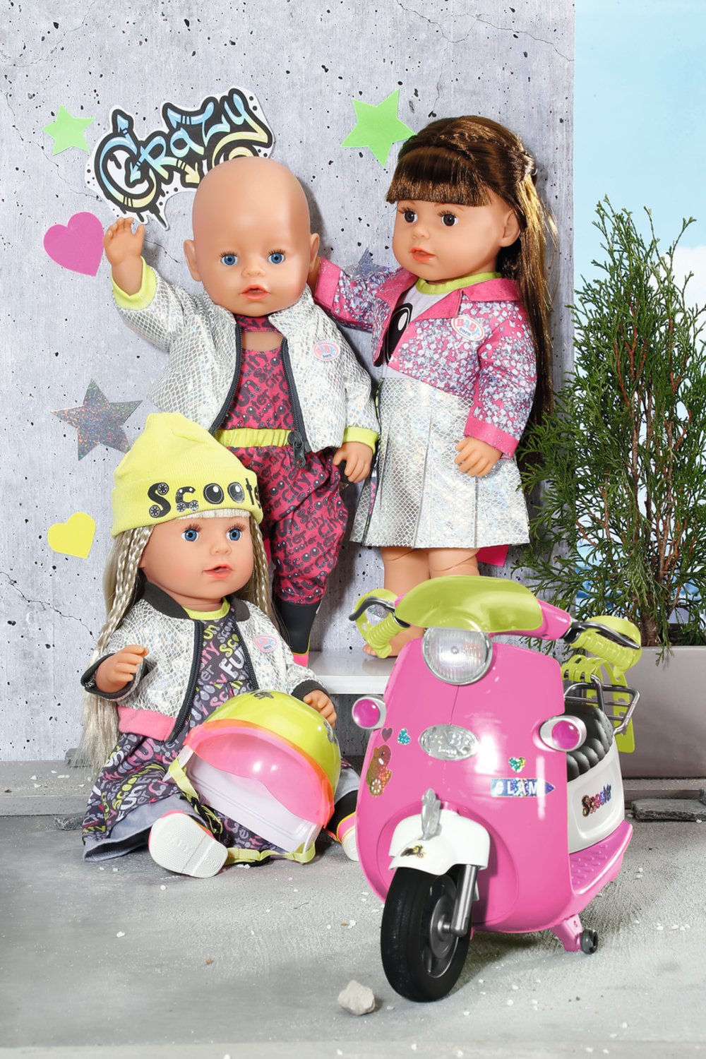 Accesorios Para Muñecas Zapf Creation Baby Born® City Deluxe Style 43 Cm, 830208