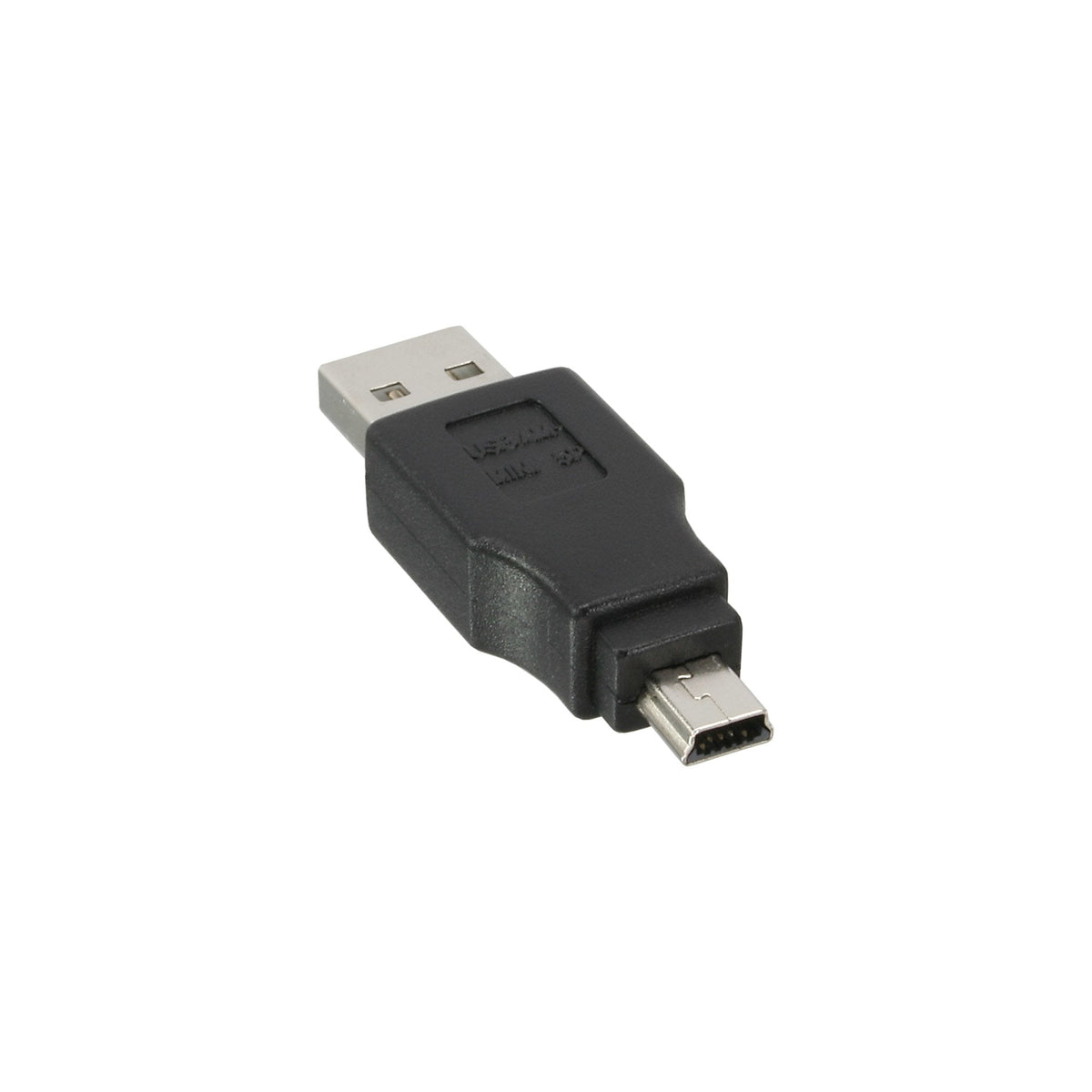 Adaptador Inline Usb 2.0 Tipo A Macho A Mini-Usb De 5 Pines Macho