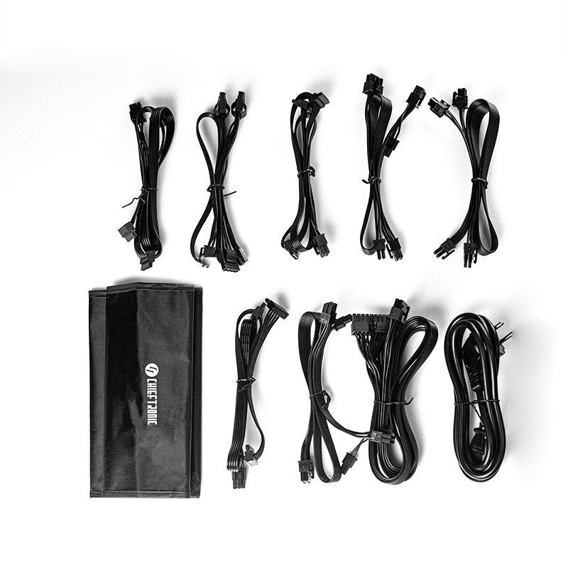 EAN 0753263077202 - Chieftec PowerUp GPX-850FC unidad de fuente de alimentación 850 W 20+4 pin ATX ATX Negro imagen 7