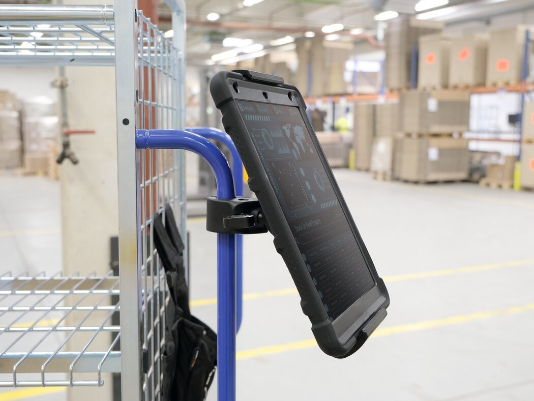 EAN 4005546740836 - Durable Tought Clamp XL Soporte pasivo Ordenador portátil, Teléfono móvil/smartphone, Tablet/UMPC Negro imagen 8