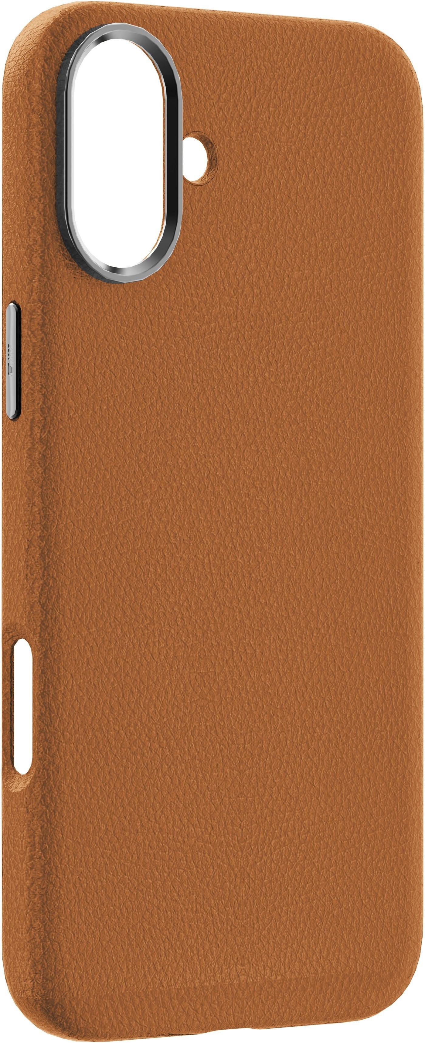Infinite Venice Iphone 16 Brown Leather Magnetic Cover.