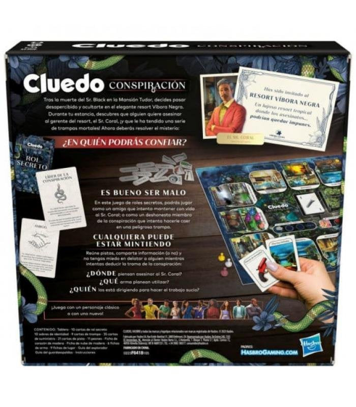 Juego Mesa Cluedo Conspiracion Español