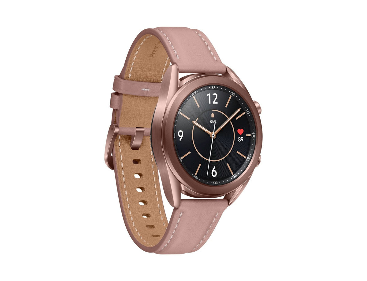 Samsung Sm-R855f Galaxy Watch3 Smartwatch Stainless Steel 41mm 4g Mystic Bronze