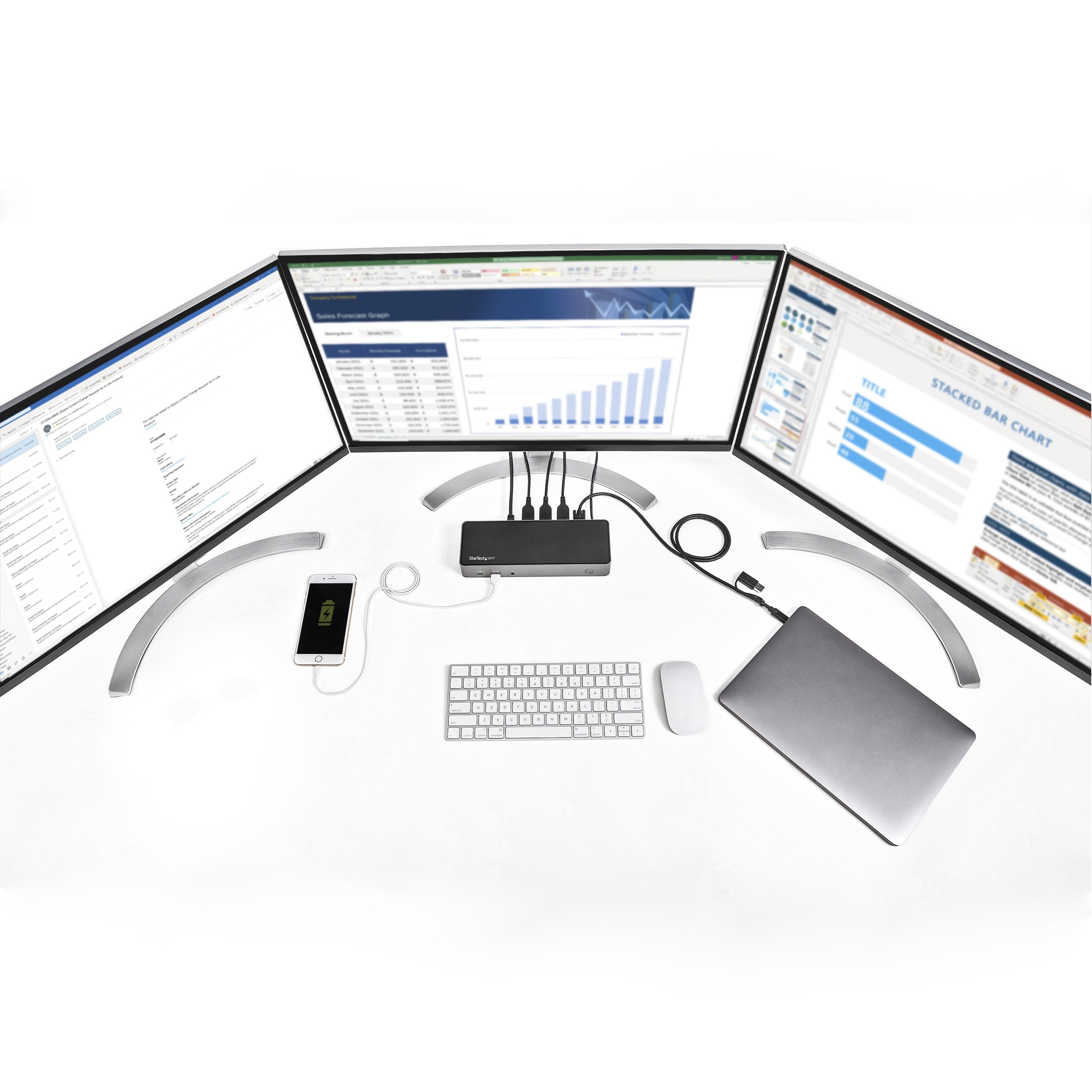 EAN 0065030881944 - StarTech.com DK31C3HDPDUE base para portátil y replicador de puertos Alámbrico USB 3.2 Gen 2 (3.1 Gen 2) imagen 13