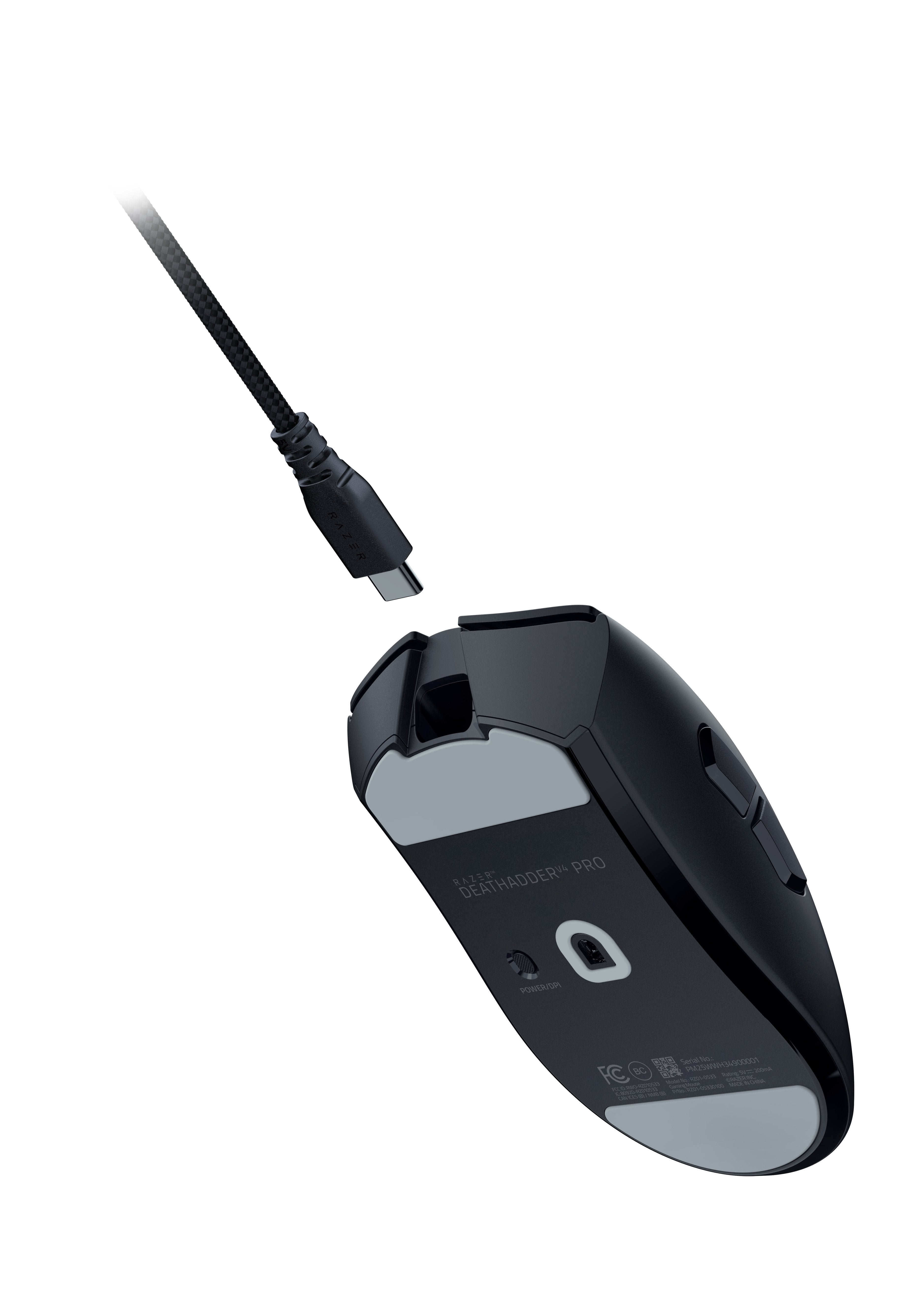 EAN 8886419334743 - Razer DeathAdder V4 Pro ratón Juego mano derecha RF Wireless + USB Type-A Óptico 45000 DPI imagen 6
