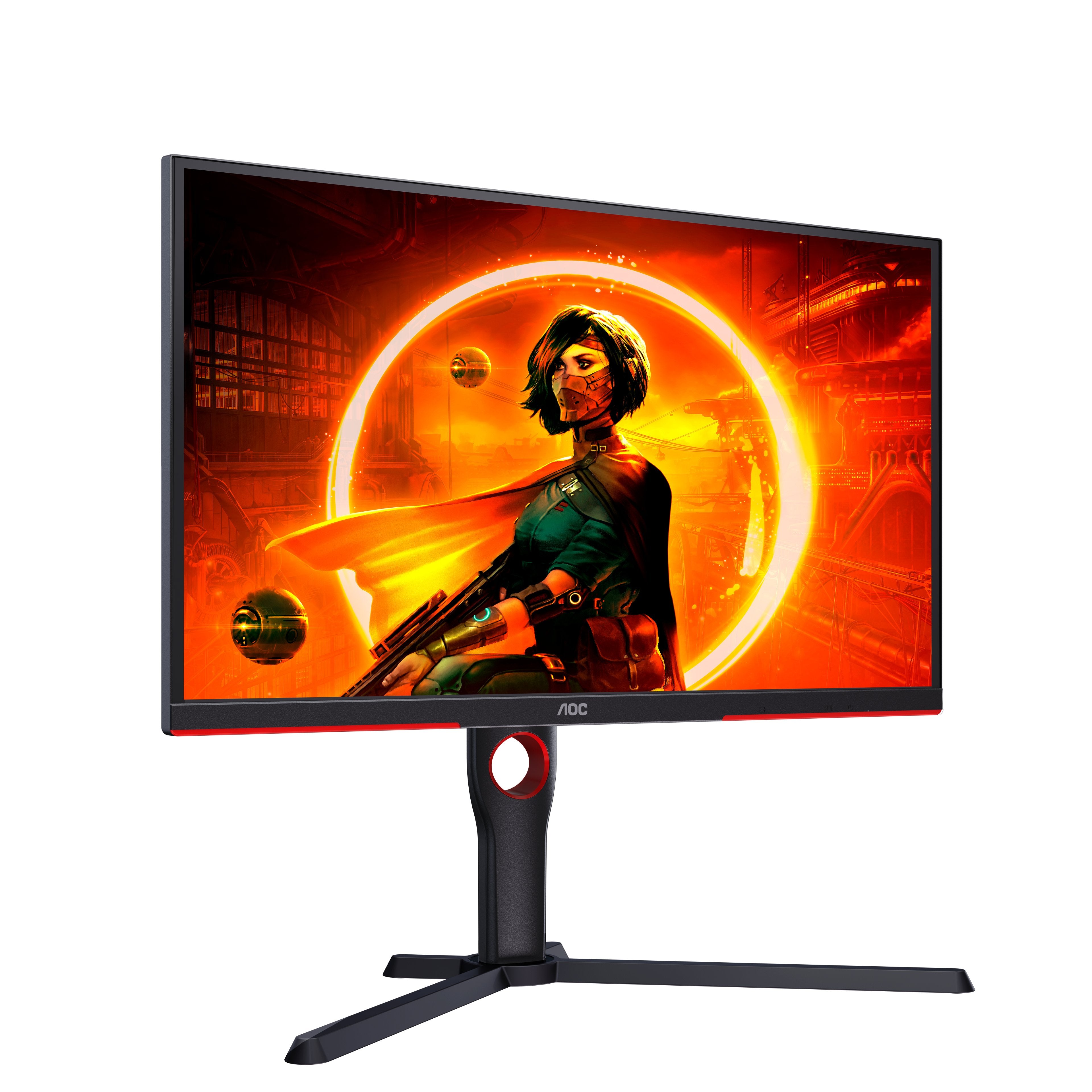 EAN 4038986140911 - AOC G3 25G3Z/69 pantalla para PC 62,2 cm (24.5") 1920 x 1080 Pixeles Negro, Rojo imagen 5