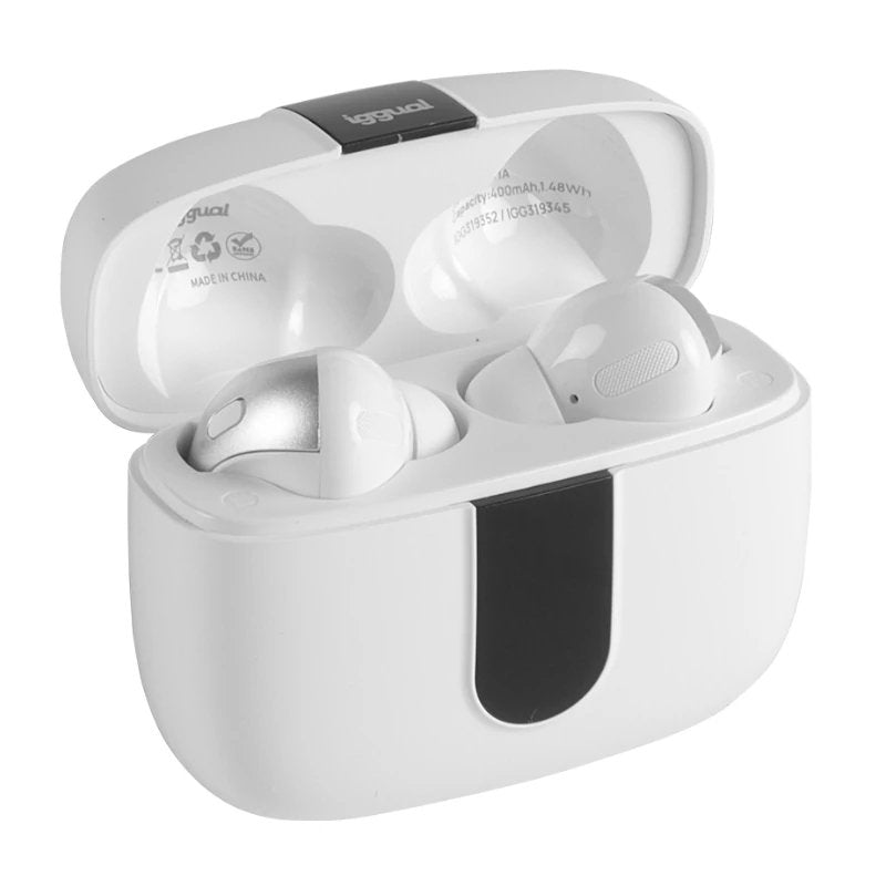 EAN 8435364319352 - iggual True Sound Auriculares True Wireless Stereo (TWS) Dentro de oído Llamadas/Música Bluetooth Blanco imagen 3
