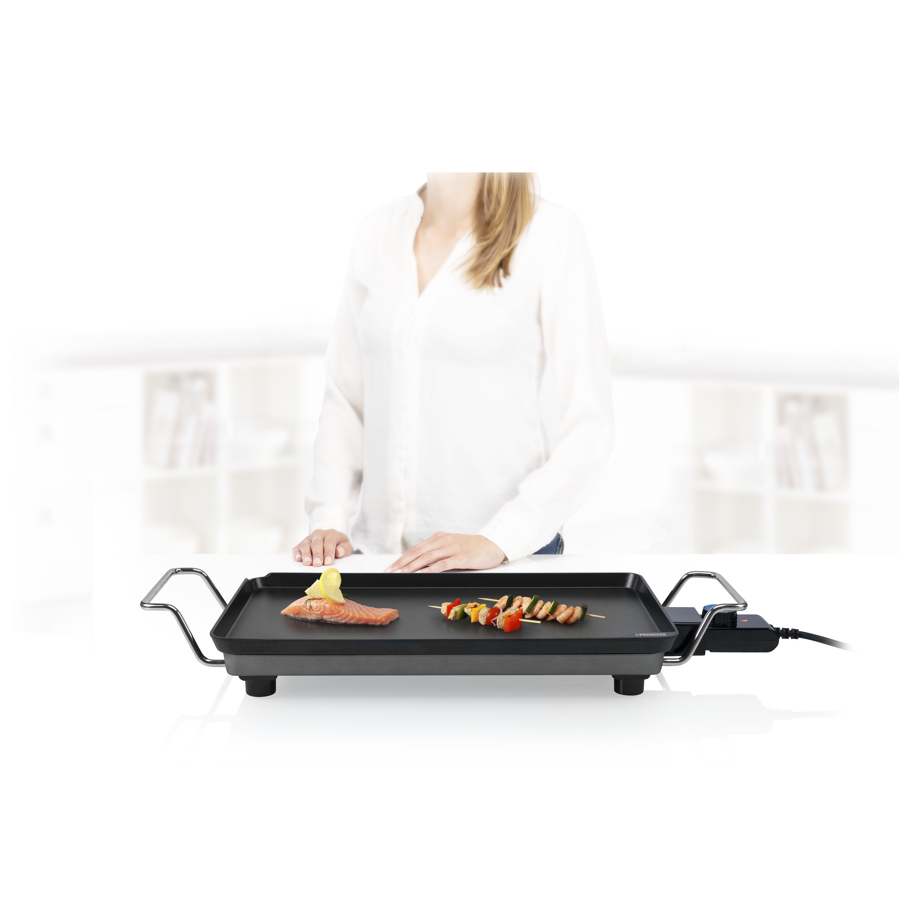EAN 8713016099112 - Princess 102240 placa teppanyaki 2500 W Encimera Aluminio imagen 7