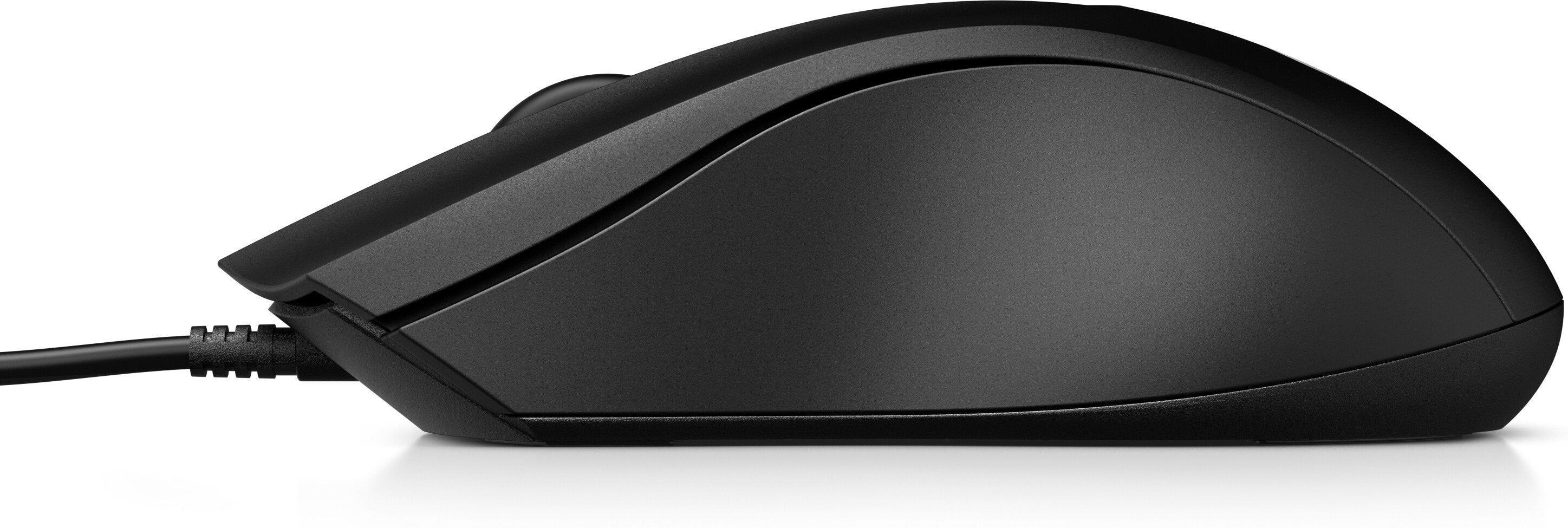Raton Hp 105 Con Cable Negro