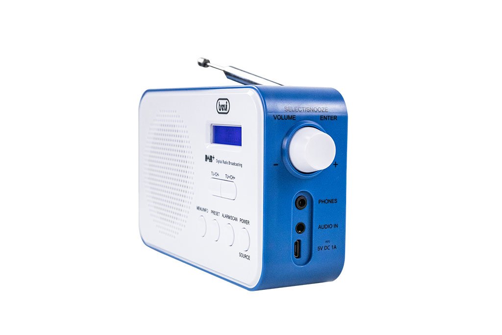 Radio Dab F92 Azul-Blanco