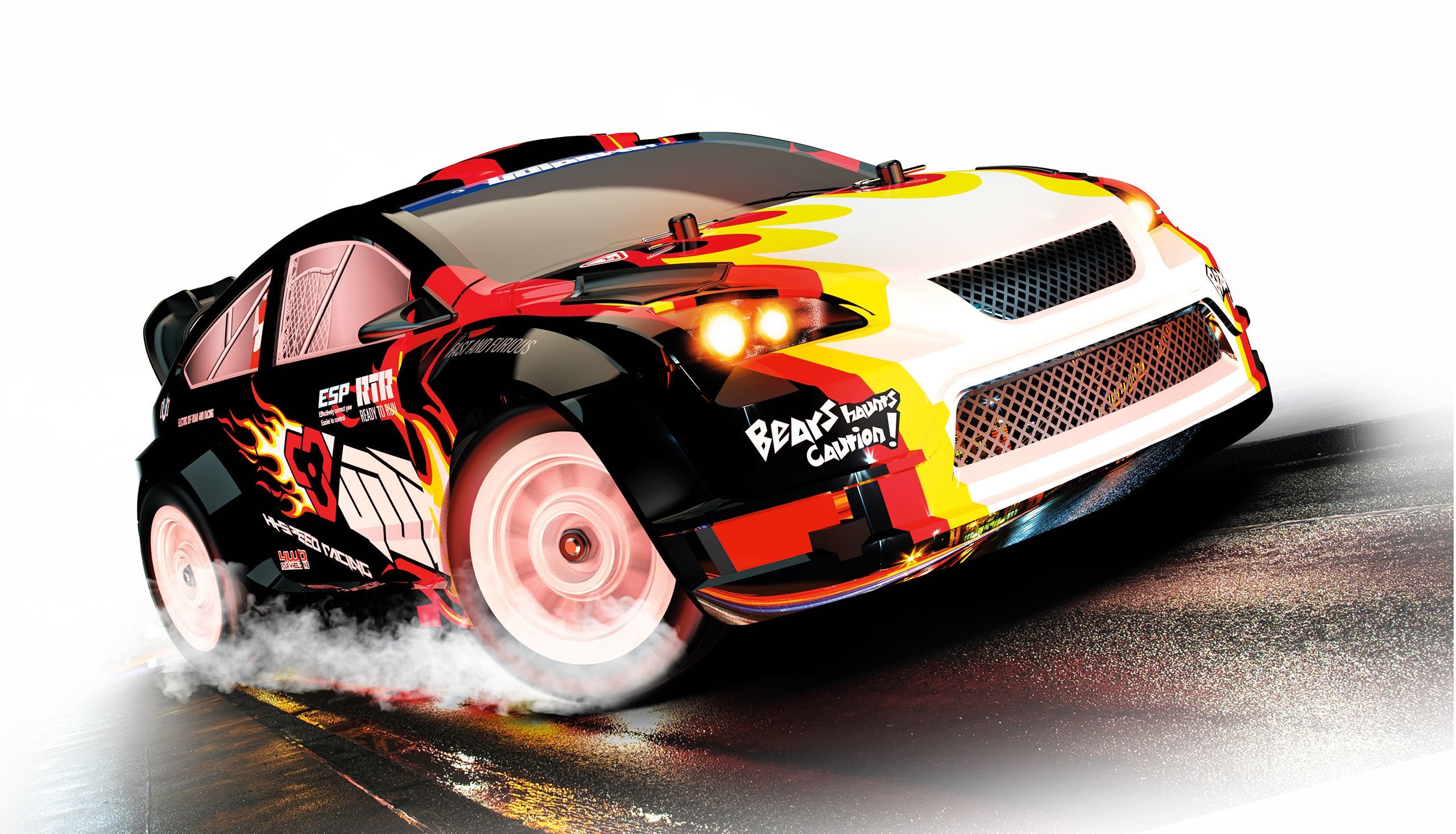 EAN 4260677959735 - Amewi FR16 Rallye Drift Fahrzeug modelo controlado por radio Coche de rally Motor eléctrico 1:16 imagen 3