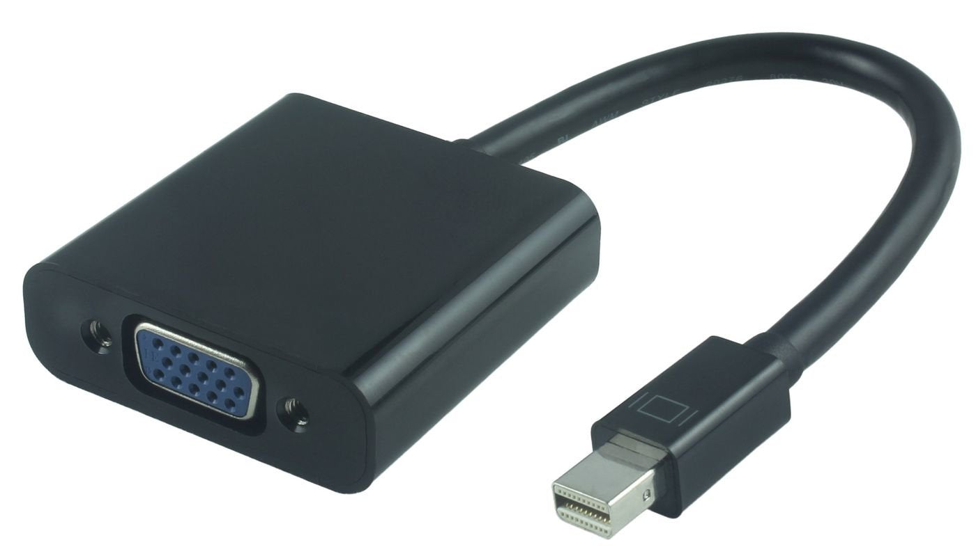 Microconnect Mini Displayport-Vga 0,15 M Vga (D-Sub) Negro