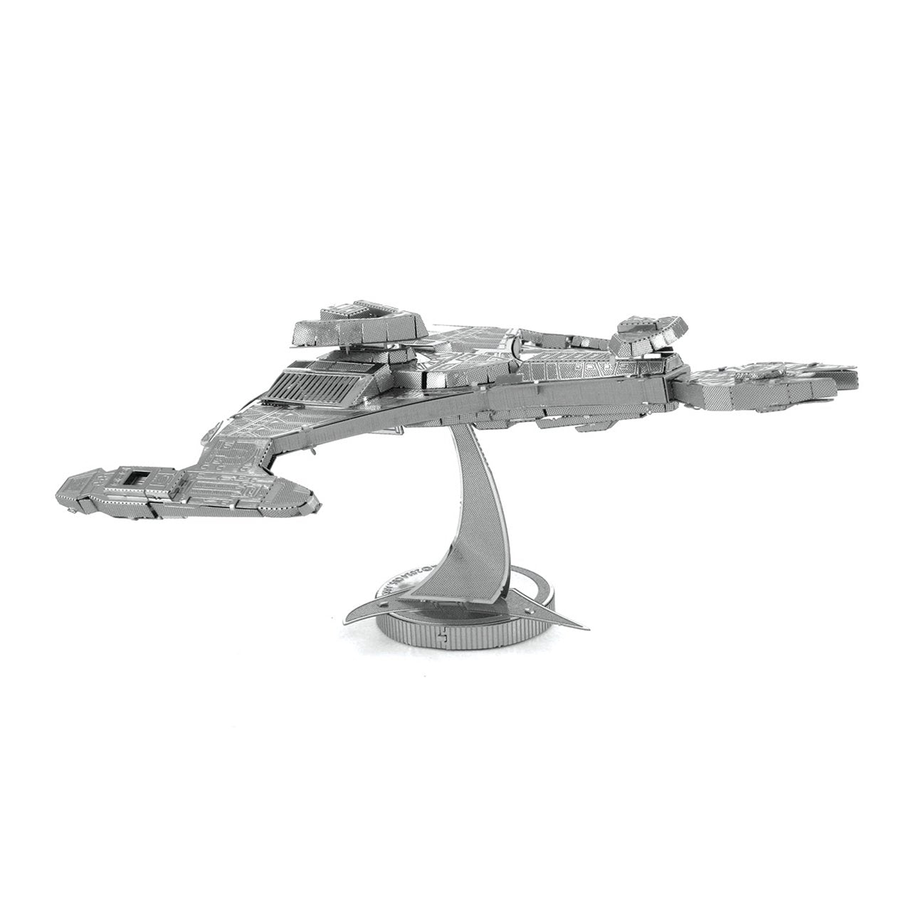 EAN 0032309012835 - Metal Earth Klingon Vorcha Maqueta de transbordador Kit de montaje imagen 2