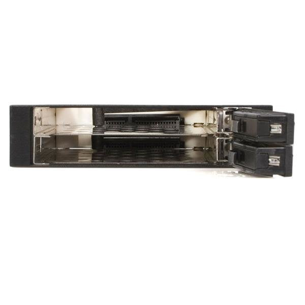 EAN 0065030827980 - StarTech.com HSB220SAT25B panel bahía disco duro 8,89 cm (3.5") Panel embellecedor frontal Negro imagen 3