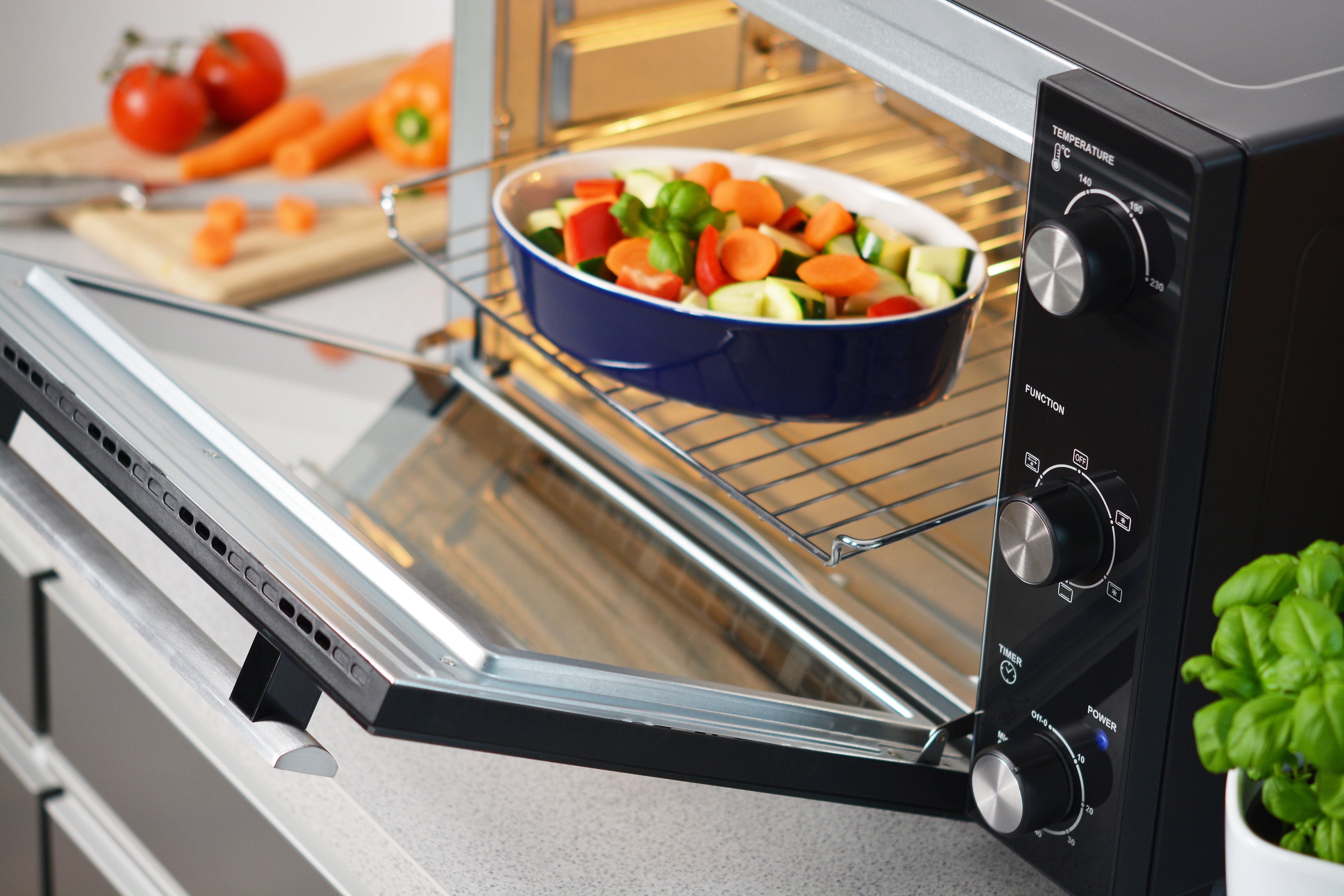 EAN 5901750503054 - Blaupunkt EOM601 horno Negro, Acero inoxidable imagen 5