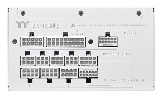 EAN 4711658548207 - Thermaltake Toughpower XT Snow unidad de fuente de alimentación 1200 W 20+4 pin ATX ATX Blanco imagen 5