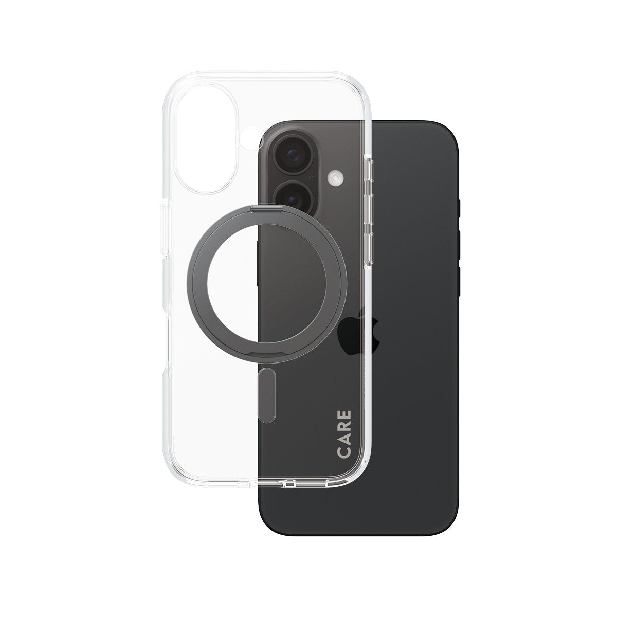 Panzerglass Care Feature Kickstand Iphone 16 Schwarz