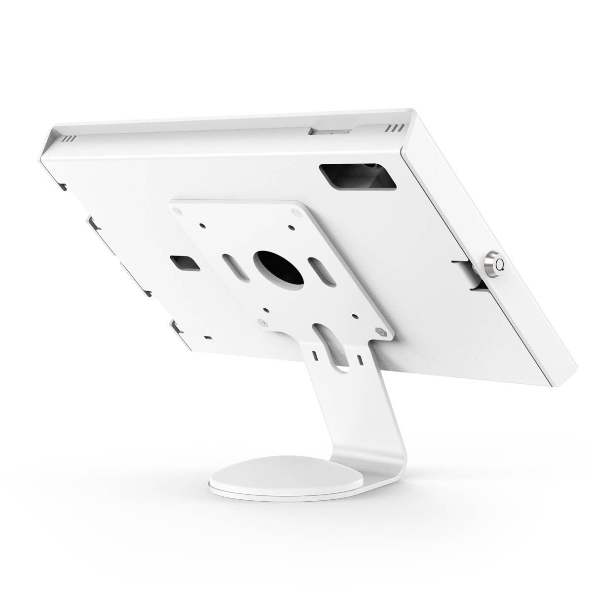 Compulocks Apex Base Sensores Y Cámara Frontal/Trasera Expuestos Para Pc Tablet Aluminio Blanco Se Puede Instalar En La Pared Montable En Escritorio Para Apple 10.9-Inch Ipad (10ª Generación) Ipad (A16)