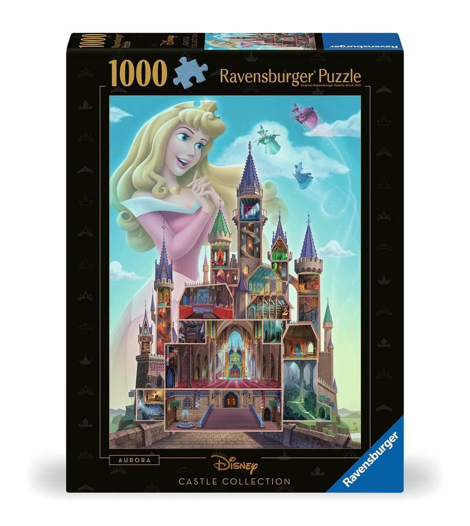 Ravensburger Puzzle Castillos Disney: Aurora 1000 Piezas 12000266