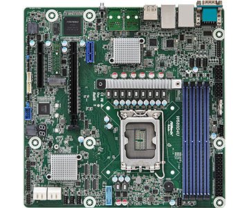 Placa Base Intel Asrock W680d4u W680 Lga 1700 Micro Atx