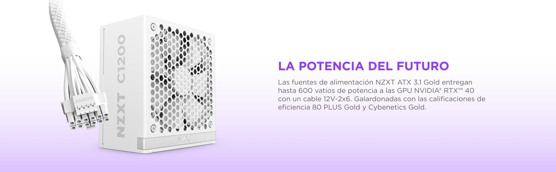 EAN 5056547206349 - NZXT C1000 Gold ATX 3.1 unidad de fuente de alimentación 1000 W 24-pin ATX Blanco imagen 15