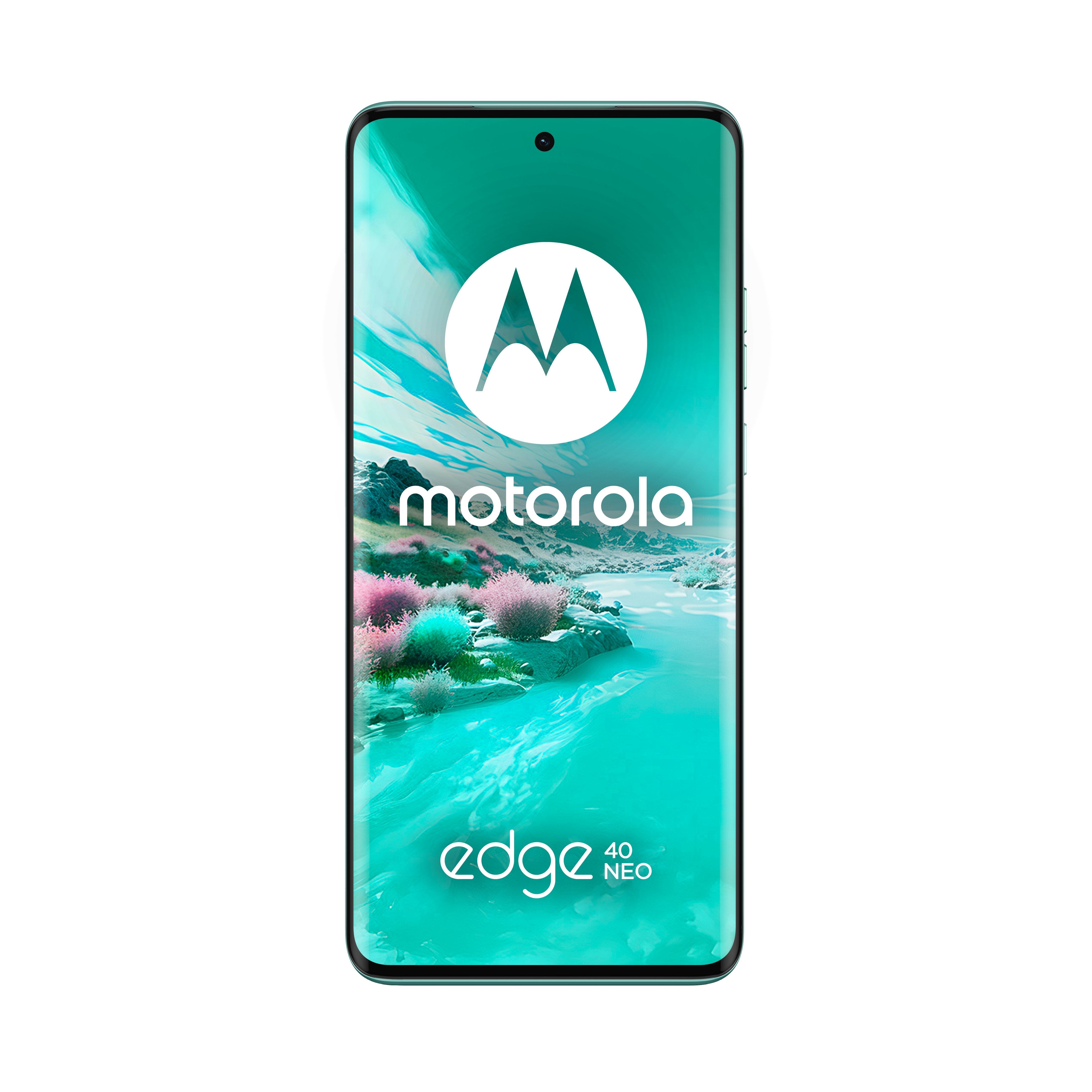 Smartphone Motorola Edge 40 Neo 16,6 Cm (6.55") Sim Doble Android 13 5g Usb Tipo C 12 Gb 256 Gb 5000 Mah Verde