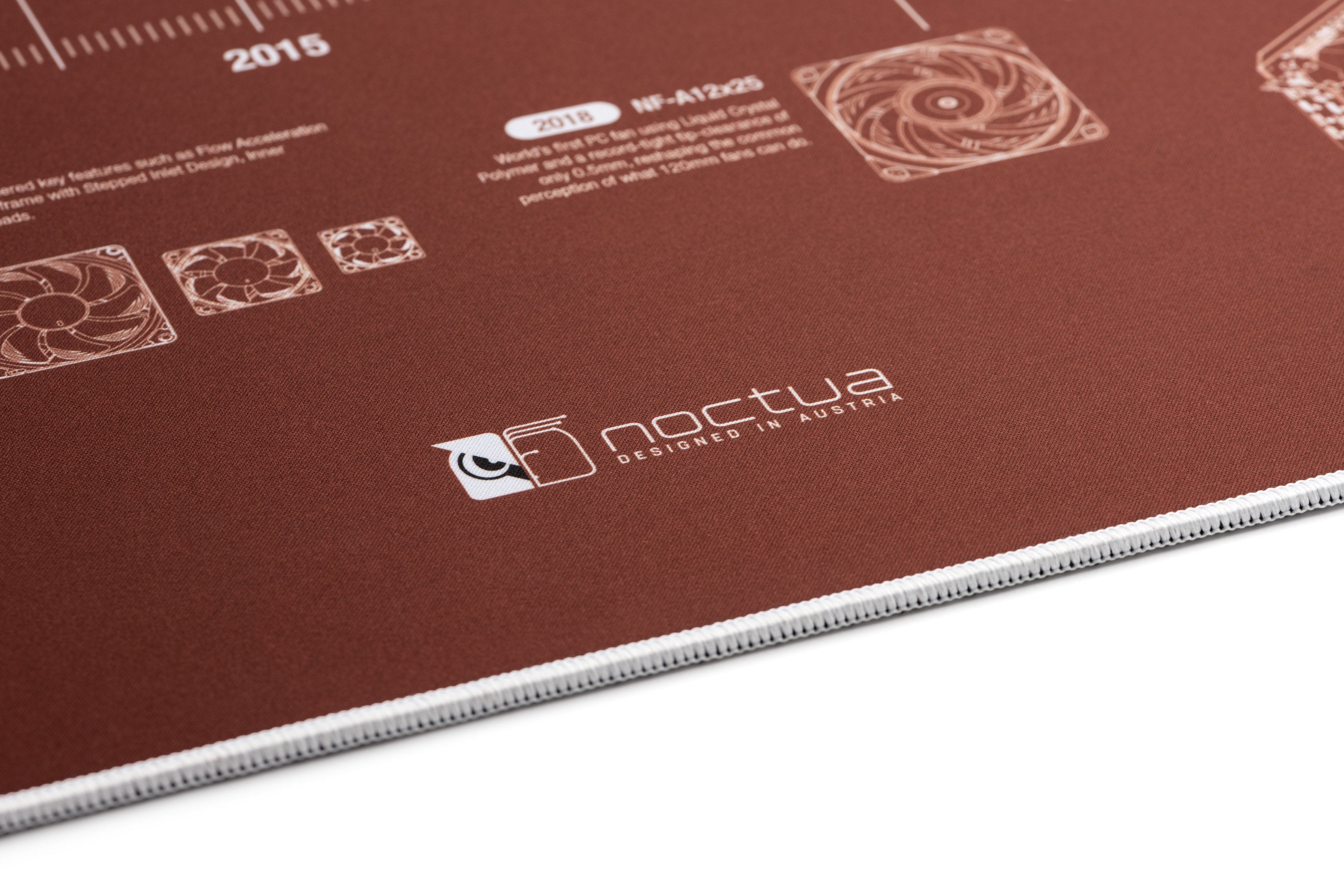 Alfombrilla De Ratón Noctua Np-Dm3 Gaming Marrón/Blanco Np-Dm3