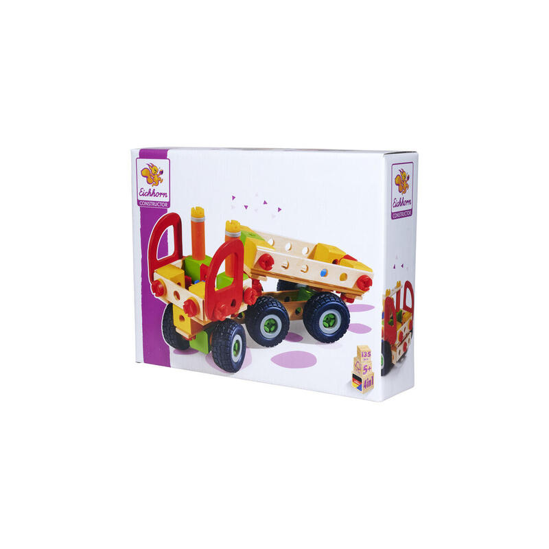 Eichhorn Constructor Camiones, Juguetes De Construcción 135 Piezas 100039200
