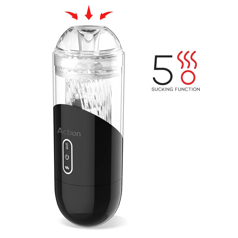 Einar Masturbador Avanzado Automático Con Succión Y Vibración Usb Magnético