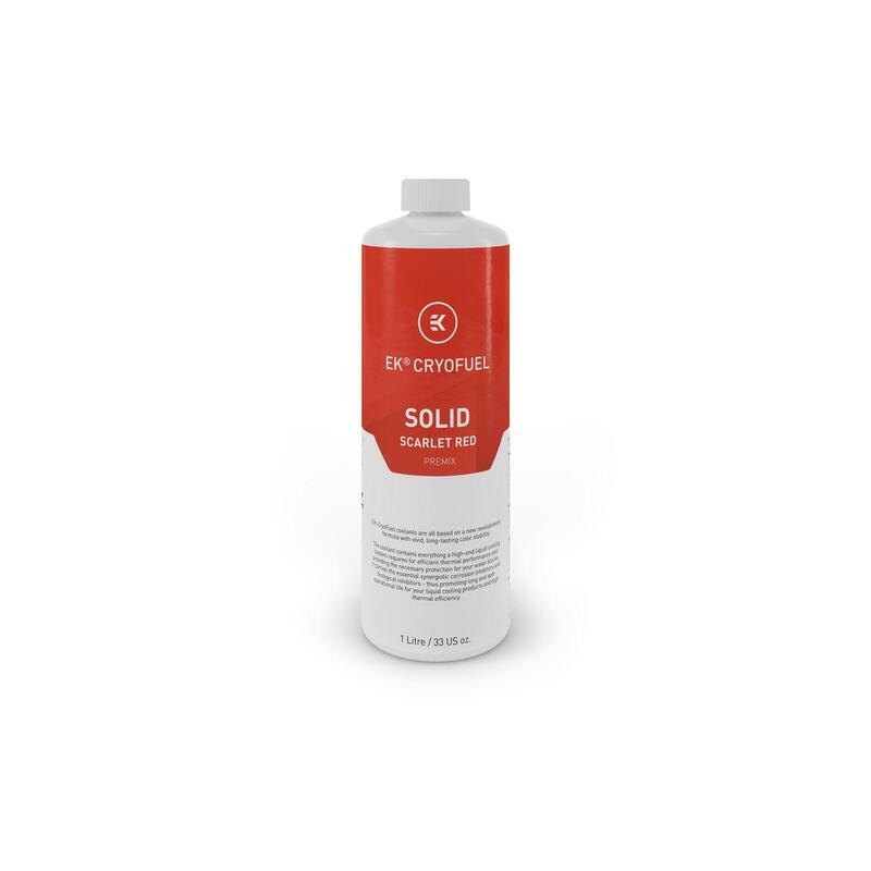 Ekwb Ek-Cryofuel Solid Premezclado Rojo Scarlet - Líquido