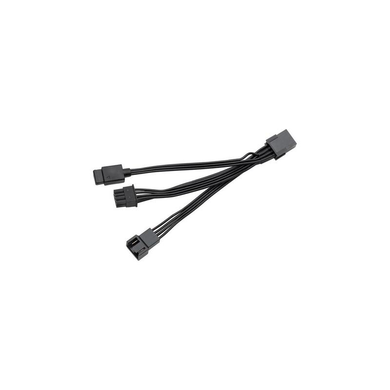 Ekwb Ek-Loop Omnilink Fan Pwm D-Rgb Cable Divisor Negro, 10cm 3831109897492