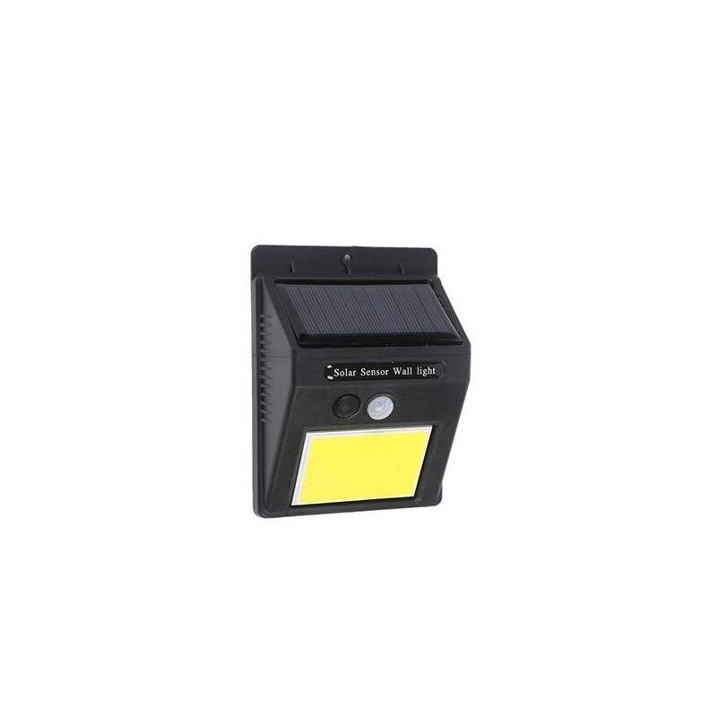 Elbat Aplique Led Solar - 110lm - Luz Fria 6500k - Sensor De Movimiento - Bateria 1200mah
