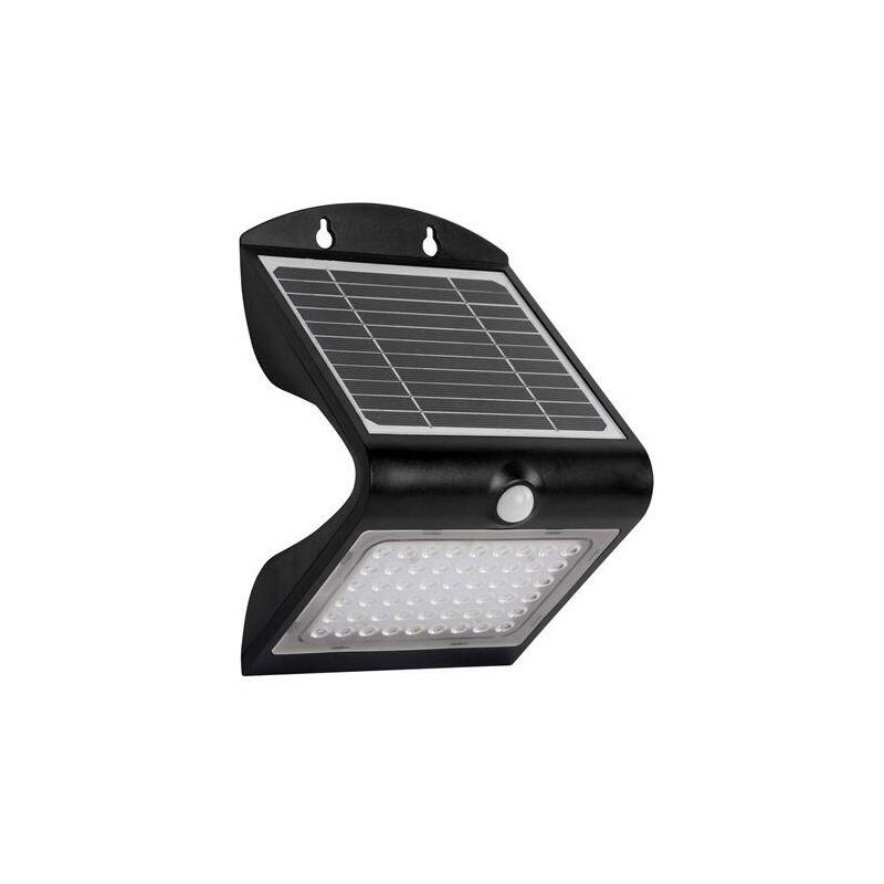Elbat Aplique Led Solar Doble Iluminacion 4w - 500lm - Luz Fria 6000k - Luz Calidad 3000k - Sensor De Movimiento
